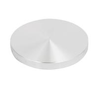 Sourcingmap 100mm Diameter 10mm Thickness M10 Thread Aluminum Disc Hardware for Glass Table
