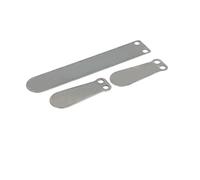 sourcingmap 100mm Length Cast Steel Air Compressor Valve Plate Fitting Set 3 in 1