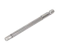 Sourcingmap 100mm Long 1/4" Hex Shank 5mm Hexagonal Tip Magnetic Hexagon Screwdriver Bit