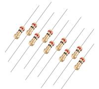 Sourcingmap 100Pcs 2 Ohm Resistor, 1/4W 5% Tolerance Carbon Film Resistors, 4 Bands for DIY Electronic Projects and Experiments