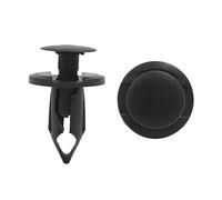Sourcingmap 100pcs Plastic Rivet Push Type Fastener Retainer Clip 9mm for Car