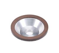 sourcingmap 100x32x20x10x3mm Resin Bond Cup Diamond Grinding Wheel 400 Grit for Carbide Metal