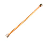 Sourcingmap 10mm Hex Nut 200 Length Air Compressor Exhaust Tube Replacement Copper Tone