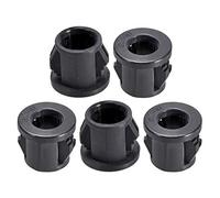 Sourcingmap 10mm Mounted Dia Snap in Cable Hose Bushing Grommet Protector Black 5pcs