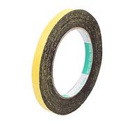 Sourcingmap 10mm x 1mm Single Sided Self Adhesive Shockproof Sponge Foam Tape 5M Length for Door Window