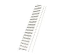 sourcingmap 10Pcs 150x2.5mm Hardware Tools Stainless Steel Round Rod for Car Model