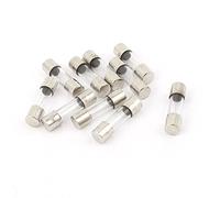 sourcingmap 10Pcs 250V 1.6A Quick Blow Glass Fuses Fast Acting Tubes 5mm x 20mm (Pack of 10)