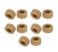 sourcingmap 10pcs 4mm X 8mm X 4mm Self Lubricating Bushing Sleeve Copper Bearings
