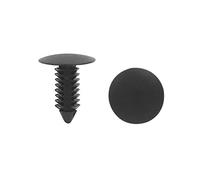 sourcingmap 10pcs 7.5mm Hole Retainer Clips Plastic Drive Rivets Mud Flaps Clips