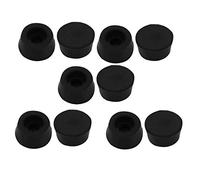 sourcingmap 10Pcs 7mm Inner Dia Conical Bumper Pad Rubber Feet 11mm x 12.5mm x 6mm