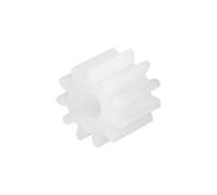 sourcingmap 10pcs Plastic Gears 11 Teeth Model 112A Reduction Gear Plastic Worm Gears for RC Car Robot Motor