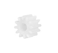 sourcingmap 10pcs Plastic Gears 12 Teeth Model 123A Reduction Gear Plastic Worm Gears for RC Car Robot Motor