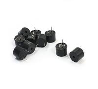 Sourcingmap 10PCS TMB12A03 12x9.5mm Electronic Long Sound Active Buzzer DC3V
