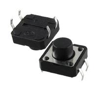 Sourcingmap 10x Panel PCB Momentary Tactile Push Button Switch 12x12x8mm 4 Pin DIP