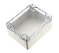 sourcingmap 115x90x57mm Electronic Waterproof IP65 Sealed ABS Plastic DIY Junction Box Enclosure Dark Gray with Case