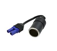 sourcingmap 12-24V Car Emergency Jump Cigarette Lighter Socket Adaptor Connector