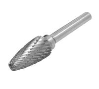sourcingmap 12mm x 25mm Tree Shape Double Cut Tungsten Carbide Rotary File Tool