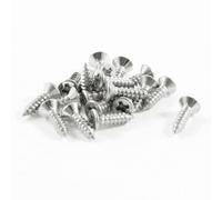 Sourcingmap 12mmx3mm Thread Diameter Stainless Steel Crosshead Self Tapping Screw 20Pcs