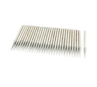 Sourcingmap 15mm x 1mm Cone Head Diamond Burr Mounted Point Buffing Bits 30 Pcs