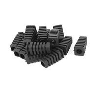 sourcingmap 15PCS Square Strain Relief Cord Boot Protector 14/2 16/3 AWG 27mm Long