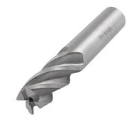Sourcingmap 16mm Cutting Diameter 16mm Shank 4 Flutes HSS End Mill Milling Cutter