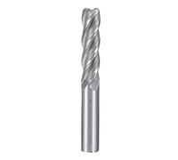 Sourcingmap 16mm Shank 16mm x 63mm Straight Flat Nose End Mill Cutter CNC Router Bits 4 Flute