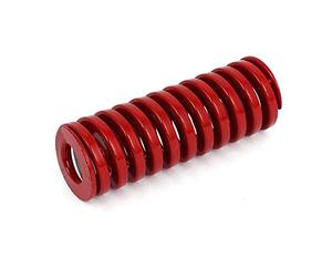 sourcingmap 18mm OD 50mm Long Medium Load Stamping Compression Mold Die Spring Red