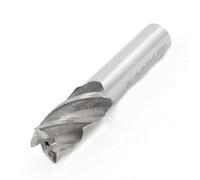 sourcingmap 18mmx16mmx92mm 4 Flutes HSS-AL End Mill Milling Cutter Tool Straight Shank