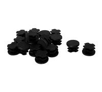 sourcingmap 19mm 0.75" OD Plastic Inserts Pipe 18pcs, 0.63"-0.71" Inner Dia for Tables
