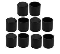 sourcingmap 19mm Inner Diameter Chair Leg Floor Protectors Table Feet Tips Covers Caps 10pcs