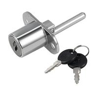 Sourcingmap 19mmx20mm Cylinder Cabinets Drawer Lock W Key, Keyed Different