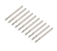 Sourcingmap 2.35mm Shank 2mm Tip Stone Head Grinding Bit Diamond Mounted Point 10pcs
