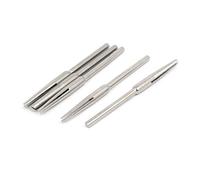 sourcingmap 2.35mm Shank Dia Mandrel Split Tapered Sandpaper Holder 50mm Long 5pcs