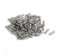 Sourcingmap 2.5mm X 10mm Stainless Steel Cylinder Dowel Pins Fasten Elements 100 Pcs