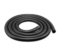 Sourcingmap 2.6 M 20 x 25 mm PP Flexible Corrugated Conduit Tube for Garden,Office Black