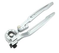 Sourcingmap 2 in 1 Pipe Tube Bender 180 Degree Tool for 3/8"(10mm), 1/2"(12mm) OD Brass Aluminum Thin Wall Steel Tubing