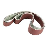 Sourcingmap 2-Inch x 72-Inch Aluminum Oxide Sanding Belt 600 Grits Sandpaper Flush Joint for Belt Sander 6pcs