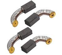 Sourcingmap 2 Pairs 13x7x6mm Carbon Brushes Power Tool for Electric Hammer Drill Motor