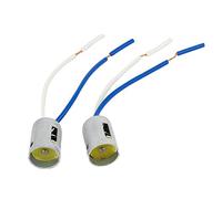 sourcingmap 2 Pcs 1156 LED Light Bulb Extension Socket