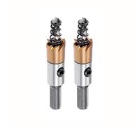Sourcingmap 2 Pcs 12mm HSS Drill Bit Hole Saw Stainless High Speed Steel Metal Alloy