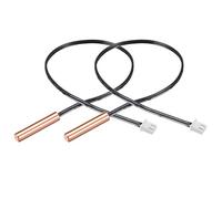 Sourcingmap 2 Pcs 20K NTC Thermistor Probe 15.7 Inch Copper Sensitive Temperature Temp Sensor for Air Conditioner