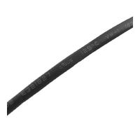 Sourcingmap 2 Pcs 3mm Black Polyolefin Insulation Heat Shrink Tubing 1M