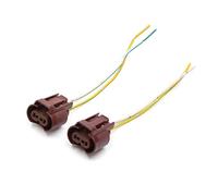 sourcingmap 2 Pcs 9006 9012 HB4 Extension Wiring Harness Socket for Headlight