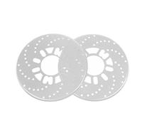 sourcingmap 2 Pcs Aluminum Alloy Disc Brake Rotor Cover for Truck Car Vehicle