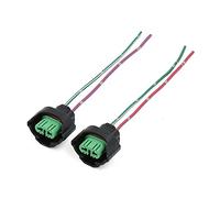 sourcingmap 2 Pcs H11 Headlight Bulb Female Wire Harness Connector Wiring Socket