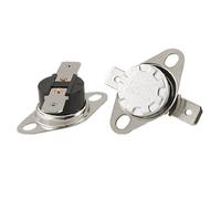 sourcingmap 2 x Temperature Control Switch Thermostat 125C Celsius N.C. KSD301