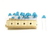 Sourcingmap 20 Pieces Blue 220pF Radial DIP High Voltage Ceramic Capacitor AC 250V