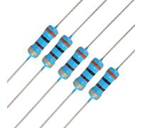 sourcingmap 20 x 1/2W Watt 300 Ohm 300R Carbon Film Resistor 0.5W
