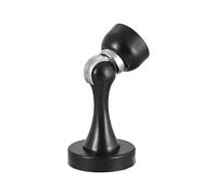 Sourcingmap 201 Stainless Steel Door Magnetic Catch Door Holder Stopper Screw Wall Mount Black