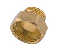 Sourcingmap 20mm Male to 24mm Female Pipe Fitting Connector Hex Thread Bushing